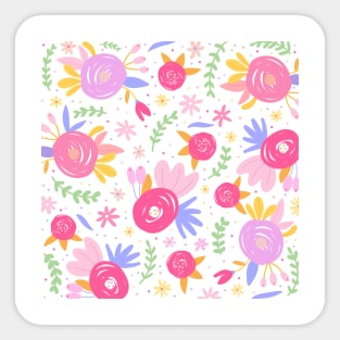 POPPY FLOWERS Sticker